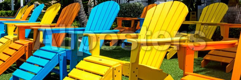 Chairs Color Key West Florida Photographic Print Philippe Hugonnard Allposters Com