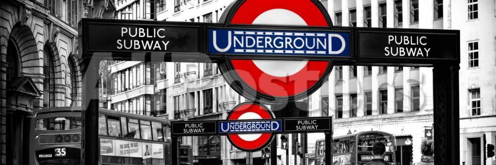 The Underground Signs Subway Station Sign City Of London Uk England United Kingdom Photographic Print Philippe Hugonnard Allposters Com