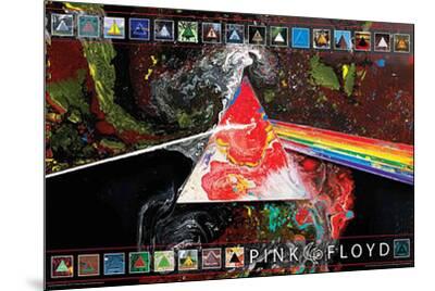Pink Floyd 40Th Anniversary Framed /& Mounted Print