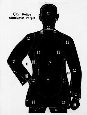 Download Police Silhouette Gun Target Photographic Print at ...