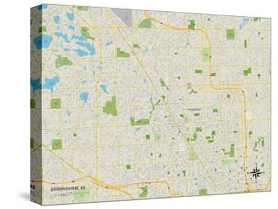 'Political Map of Birmingham, MI' Prints - | AllPosters.com