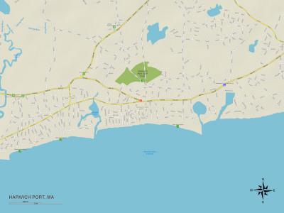 harwich port map