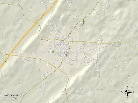 Map Of Sweetwater Tennessee Hotels