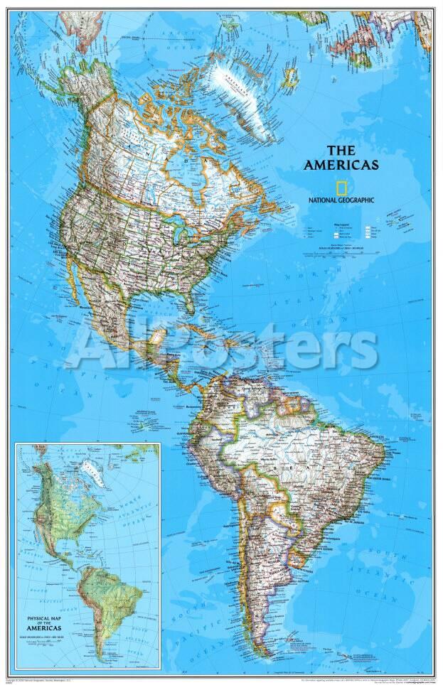 Syd Amerika Kart | Kart