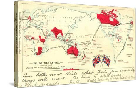British Colonial Empire Map