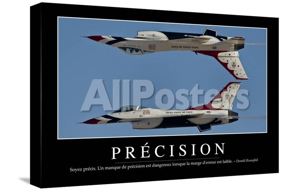 Precision Citation Et Affiche D Inspiration Et Motivation Photographic Print Allposters Com