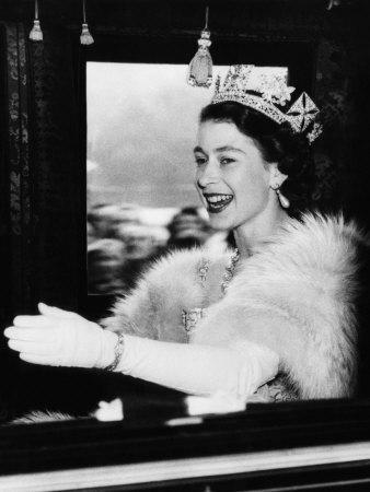 'Queen Elizabeth II of England, Late 1950s' Photo - | AllPosters.com