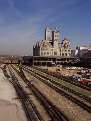 Railroad Tracks at the Union Station, Nashville, Davidson