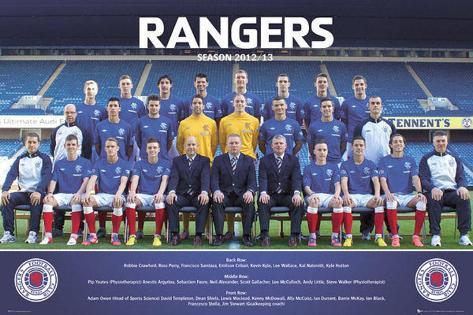 rangers fc team posters allposters poster
