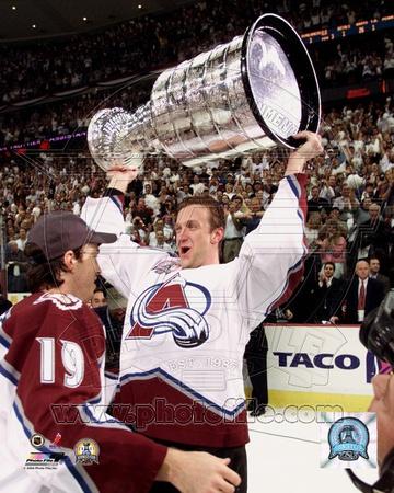 'Rob Blake - with Stanley Cup 6/9/01' Photo | AllPosters.com