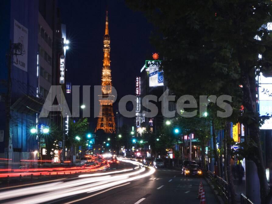Tokyo Tower Roppongi Tokyo Japan Photographic Print Rob Tilley Allposters Com