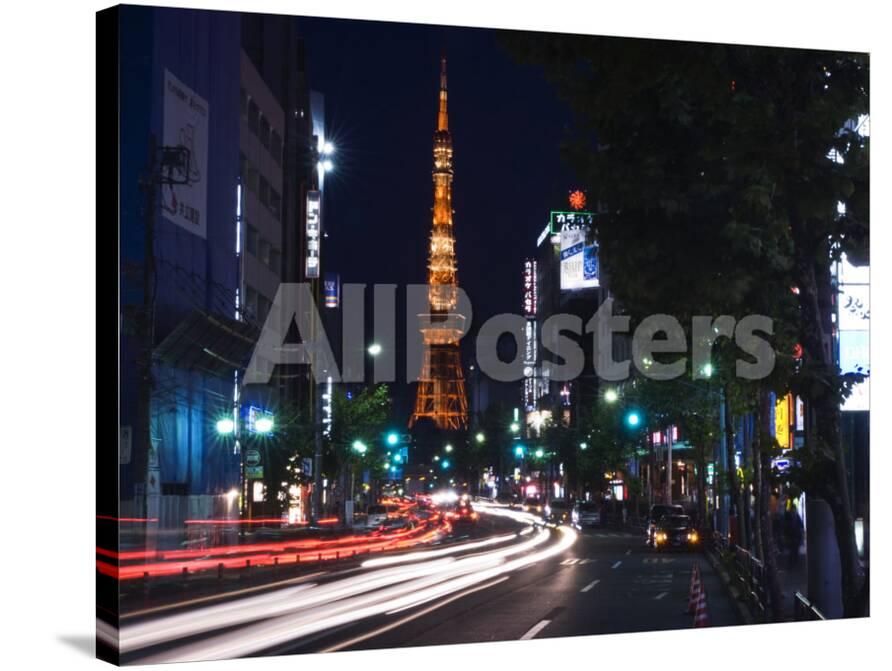 Tokyo Tower Roppongi Tokyo Japan Photographic Print Rob Tilley Allposters Com