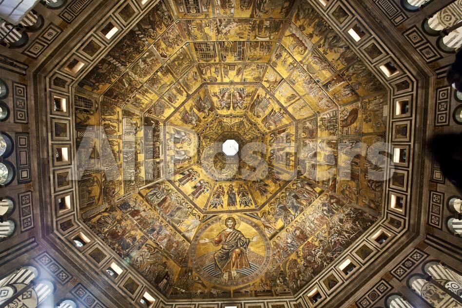Saint John S Baptistery Battistero Di San Giovanni Mosaic