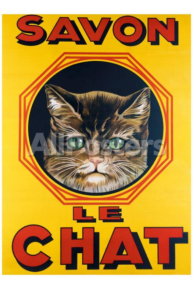 Savon Le Chat Giclee Print Allposters Com Savon Le Chat Giclee Print Allposters Com
