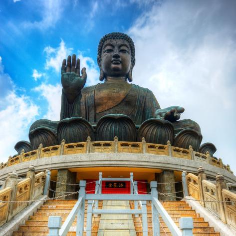Tian Tan Buddha (Great Buddha) Is a 34 Meter Buddha Statue ...