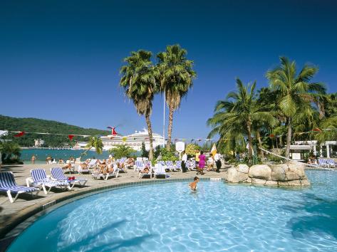 Swimming Pool Jamaica Grande Hotel Ocho Rios West Ins Swimming Pool Jamaica Grande Hotel Ocho Rios West Ins Central America