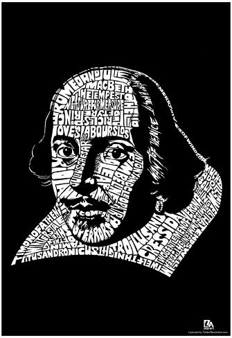 Shakespeare Plays Text Poster Prints at AllPosters.com