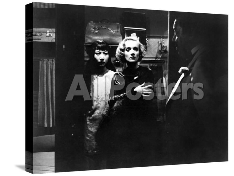 Shanghai Express Anna May Wong Marlene Dietrich Warner Oland 1932 Photo Allposters Com