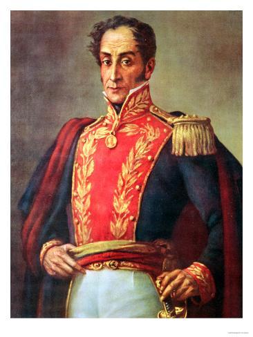 Simon Bolivar Giclee Print at AllPosters.com