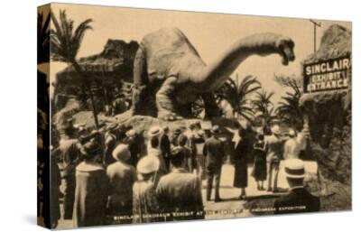 Sinclair Dinosaur Exhibit, Chicago World's Fair Print at AllPosters.com