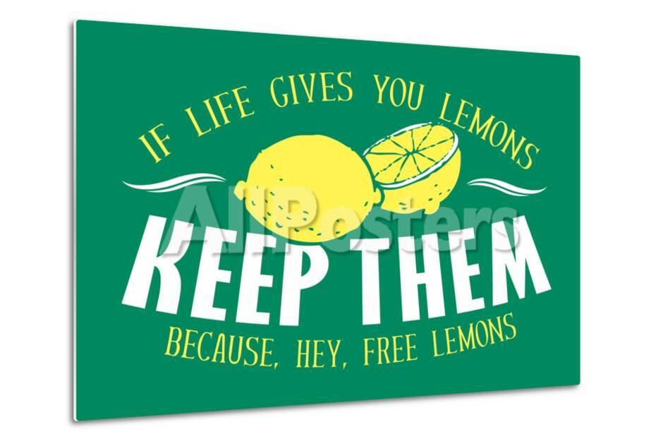 オールポスターズの snorg free lemons snorg tees poster アートポスター