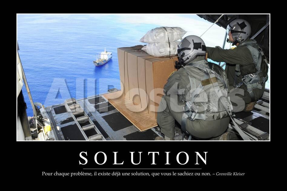 Solutions Citation Et Affiche D Inspiration Et Motivation Photographic Print Allposters Com