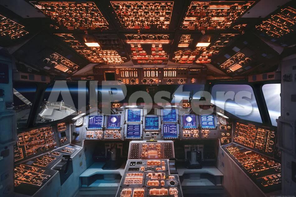space shuttle cockpit columbia