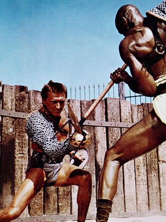 'Spartacus, Kirk Douglas, Woody Strode, 1960' Photo ...