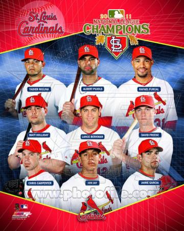 St. Louis Cardinals 2011 National League Champions Composite Photo at literacybasics.ca