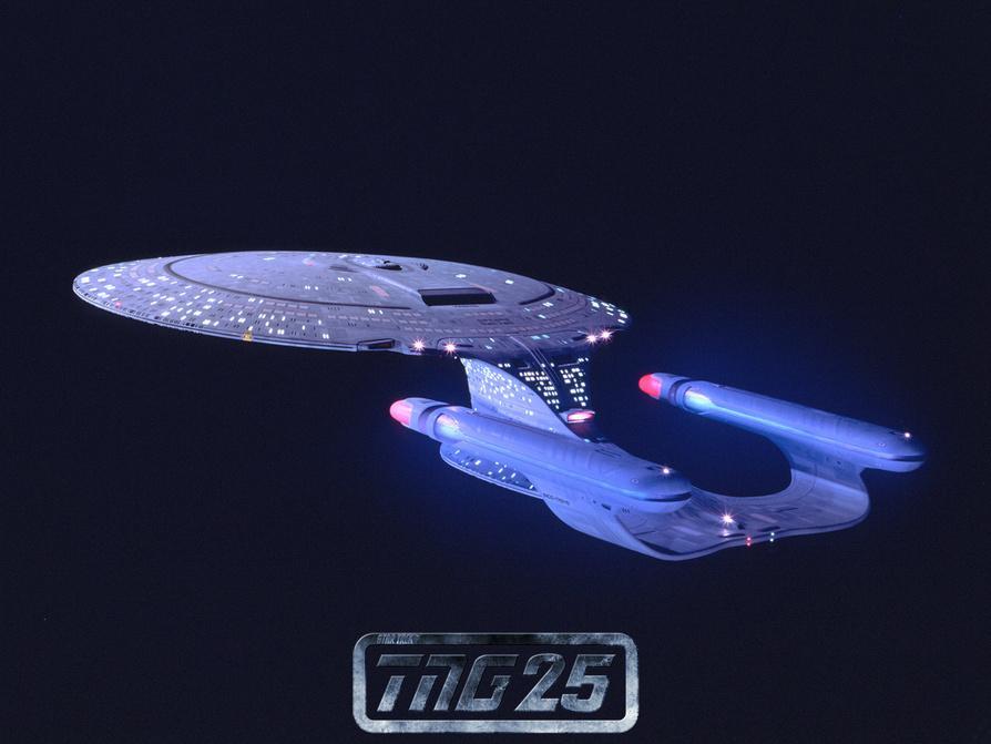 Star Trek The Next Generation Starship Uss Enterprise Ncc 1701 D Photo Allposters Com
