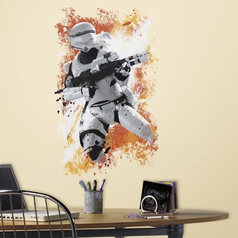 Star Wars: Ep VII Flametrooper Peel & Stick Wall Graphic Wall Decal