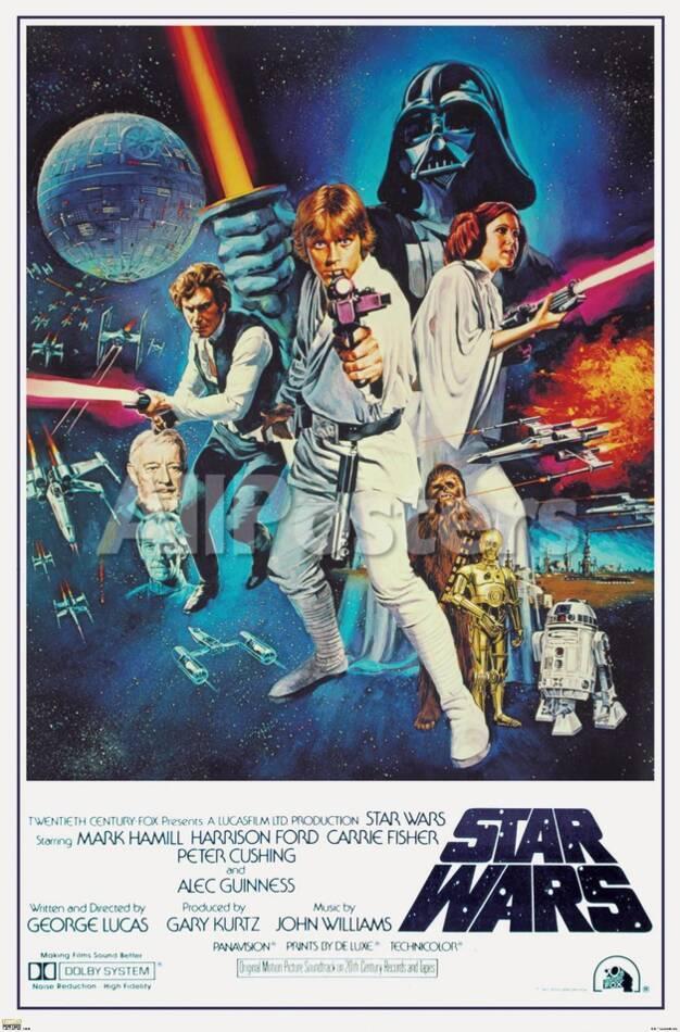 Star Wars - Episode IV New Hope - Classic Movie Poster' Photo ...