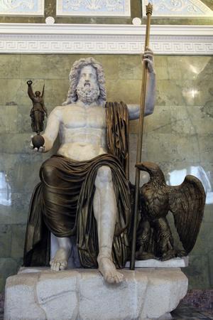 'Statue of the Roman God Jupiter, Late 1st Century' Photographic Print
