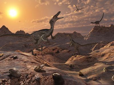 the earth is a velociraptor