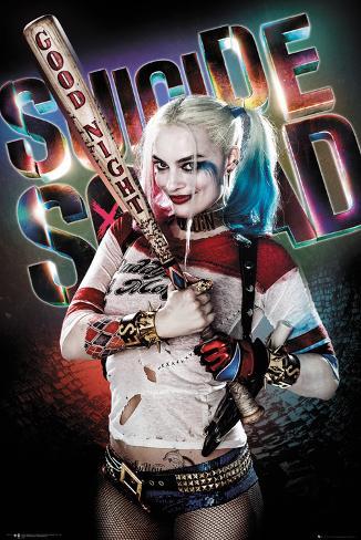 Harley Quinn Poster Suicide Squad Margot Robbie Art FREE P+P CHOOSE YOUR SIZE
