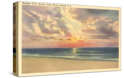 Sunrise over Ocean, Long Beach Island, New Jersey Posters at AllPosters.com