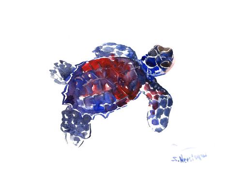 Sea Turtle Babe 2 Posters by Suren Nersisyan at AllPosters.com