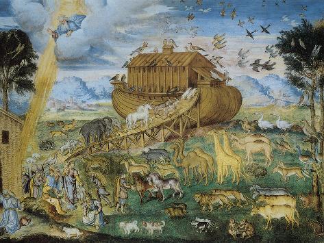 The Animals Enter Noah's Ark Giclee Print - at AllPosters.com.au