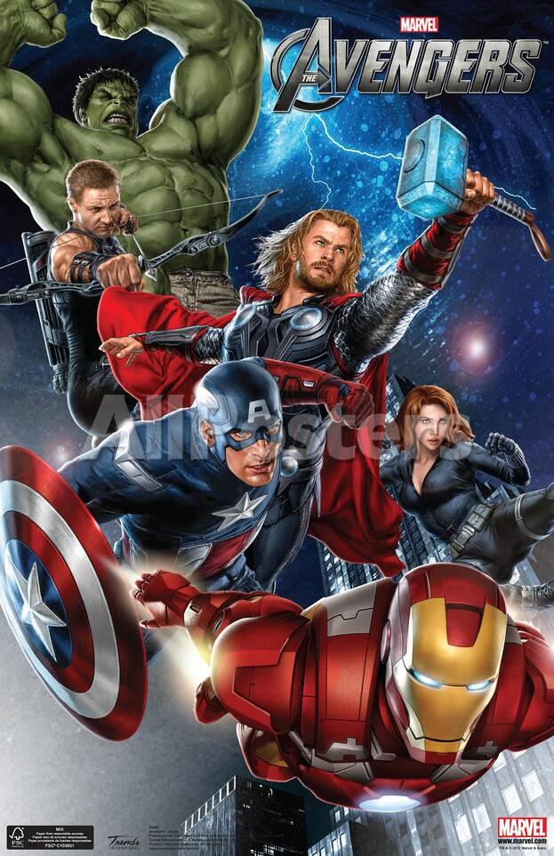 The Avengers Group Movie Poster Print Allposters Com