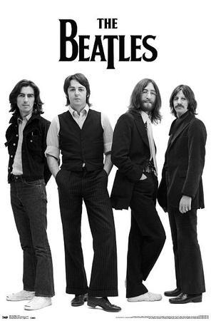'The Beatles Black and White' Posters - | AllPosters.com