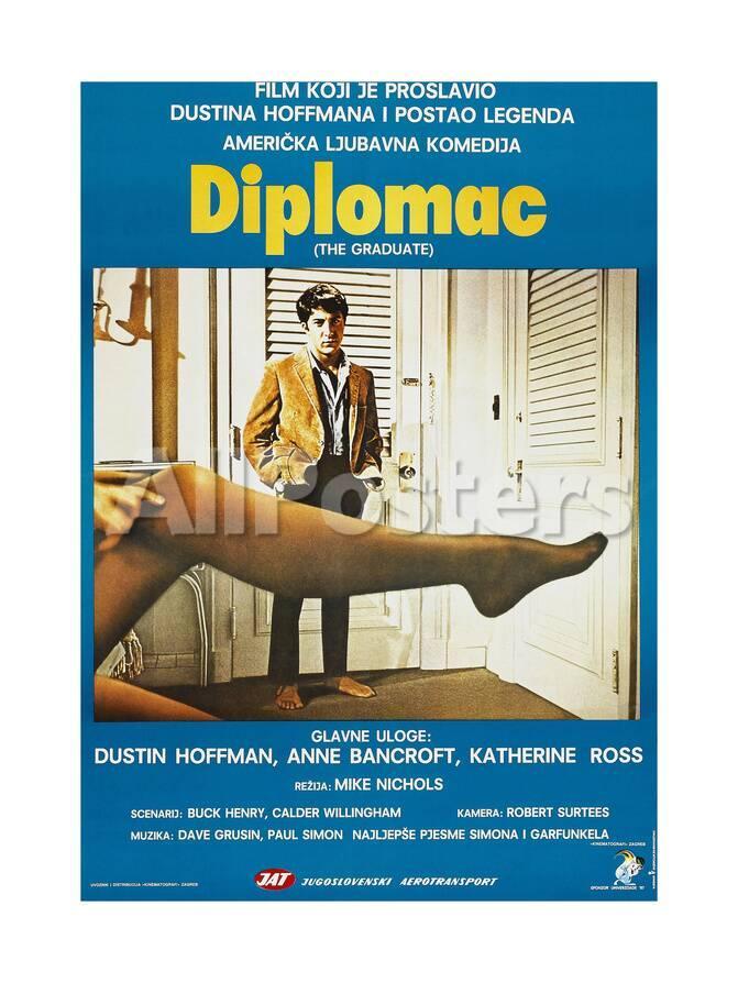 オールポスターズの the graduate aka diplomac yugoslavian poster
