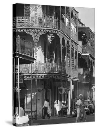 'The Intricate Iron Work Balconies of New Orleans' French Quarter