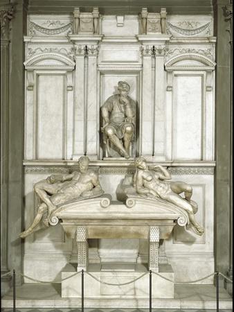 'The Tomb of Lorenzo II De Medici, by Michelangelo' Photographic Print ...