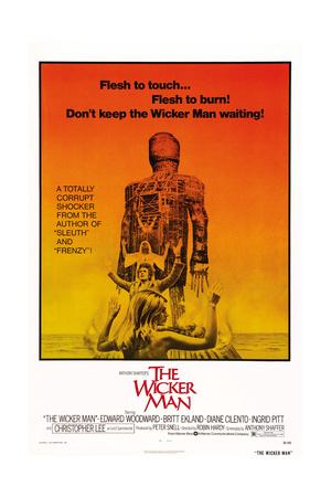 'the wicker man, diane cilento, christopher lee, britt