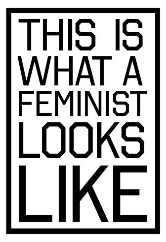 This Is What A Feminist Looks Like - BW Posters at AllPosters.com