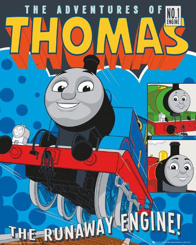 Thomas the Tank Engine - Runaway Train Mini Poster Posters - AllPosters ...