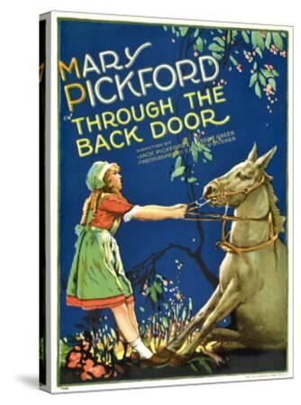 'Through the Back Door, Mary Pickford, 1921' Photo ...