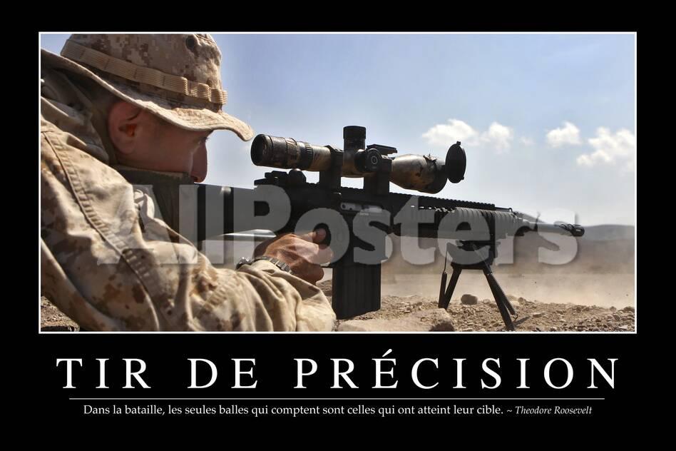 Tir De Precision Citation Et Affiche D Inspiration Et Motivation Photographic Print Allposters Com