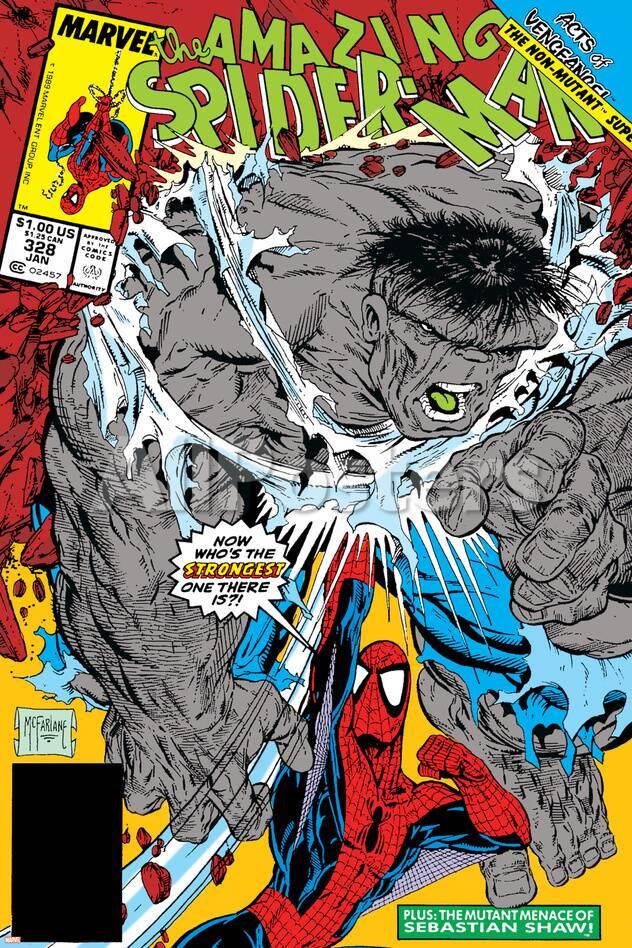 QUE COMIC ESTAS LEYENDO? - Página 6 Todd-mcfarlane-amazing-spider-man-no-328-cover-hulk-and-spider-man-crouching_a-G-13755260-13198931
