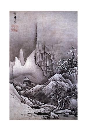 'Winter Landscape' Giclee Print - Toyo Sesshu | AllPosters.com 'Winter Landscape' Giclee Print - Toyo Sesshu | AllPosters.com